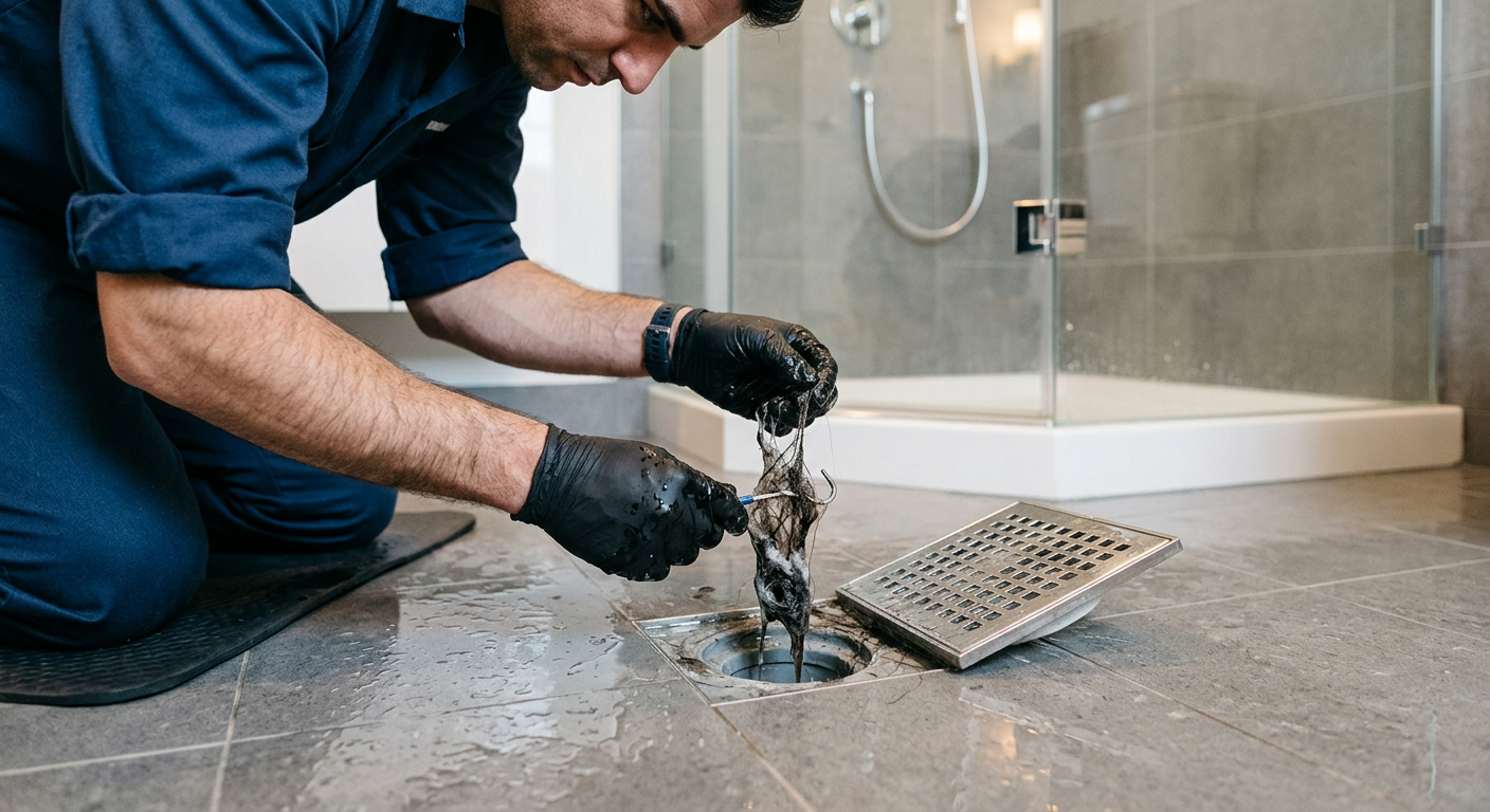 débouchage douche bouchée Sarcelles