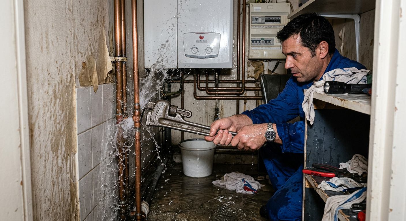 réparation fuite canalisation cuivre Sarcelles