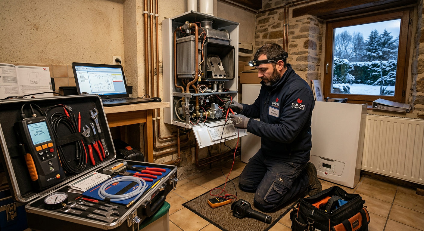 dépannage panne chauffage chaudière Sarcelles